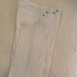Matchstick white jean